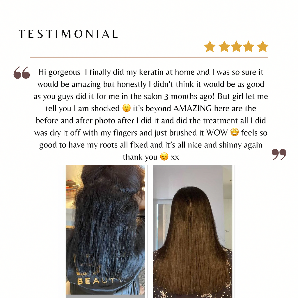 Nanoplastia Hair Treatment At Home 125ml Testimonial | BKT Beauty